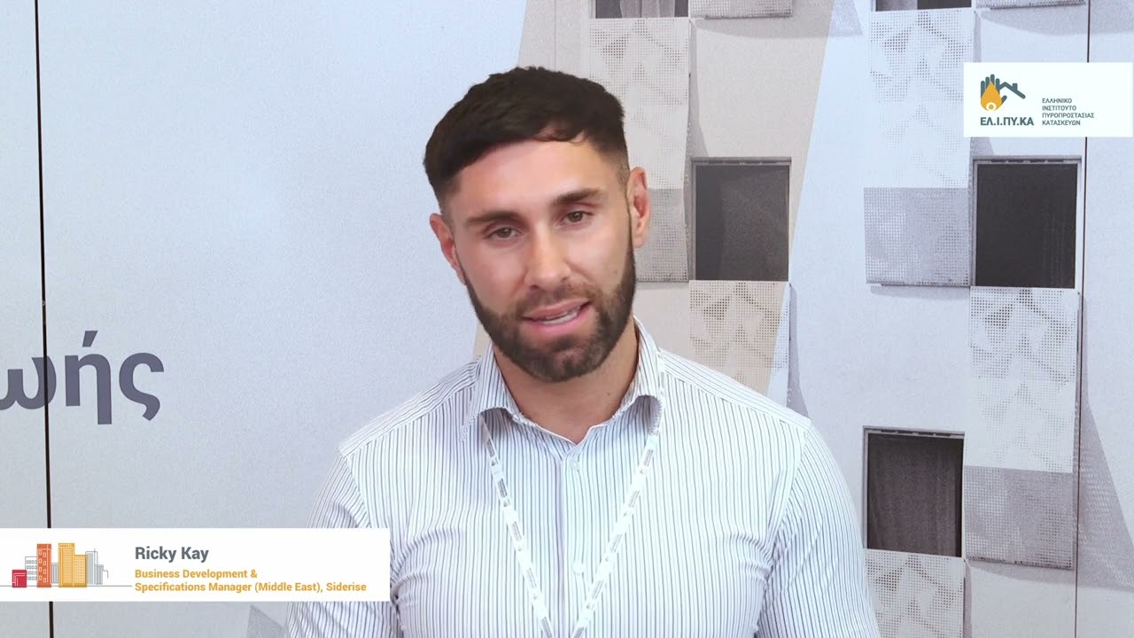 Ricky Kay - Business Development & Specifications Manager (Middle East), Siderise