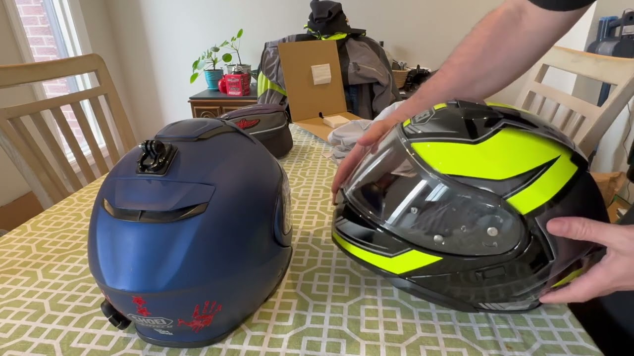 SHOEI Neotec 3 vs 2, Unboxing Neotec 3 Installing Anti-Fog, modular helmet. #shoei #neotec #antifog