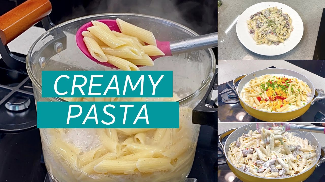 СЕКРЕТ ПРИГОТОВЛЕНИЯ ЛУЧШЕЙ СЛИВОЧНОЙ ПАСТЫ! | ПАСТА ИЗ БАРАНИНЫ | DIARYOFAKITCHENLOVER #CreamyPasta