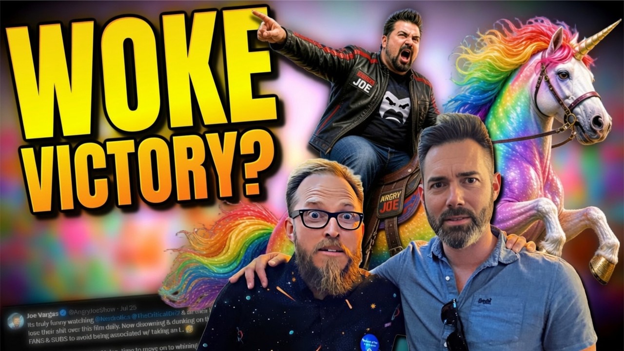 Woke Media ATTACK Nerdrotic, Critical Drinker! Angry Joe Claims VICTORY with Odyssey Box Office!