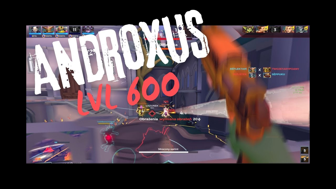 Androxus lvl 600