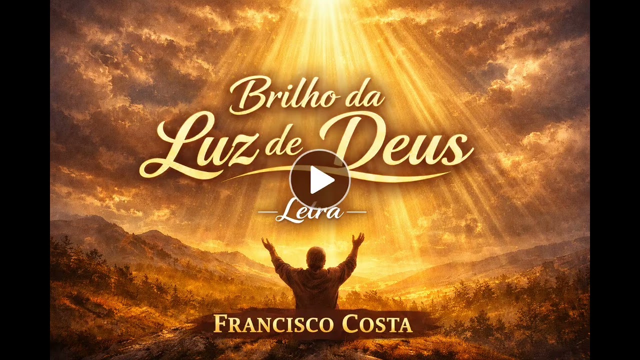 Brilho da luz de Deus - letra - Francisco Costa 