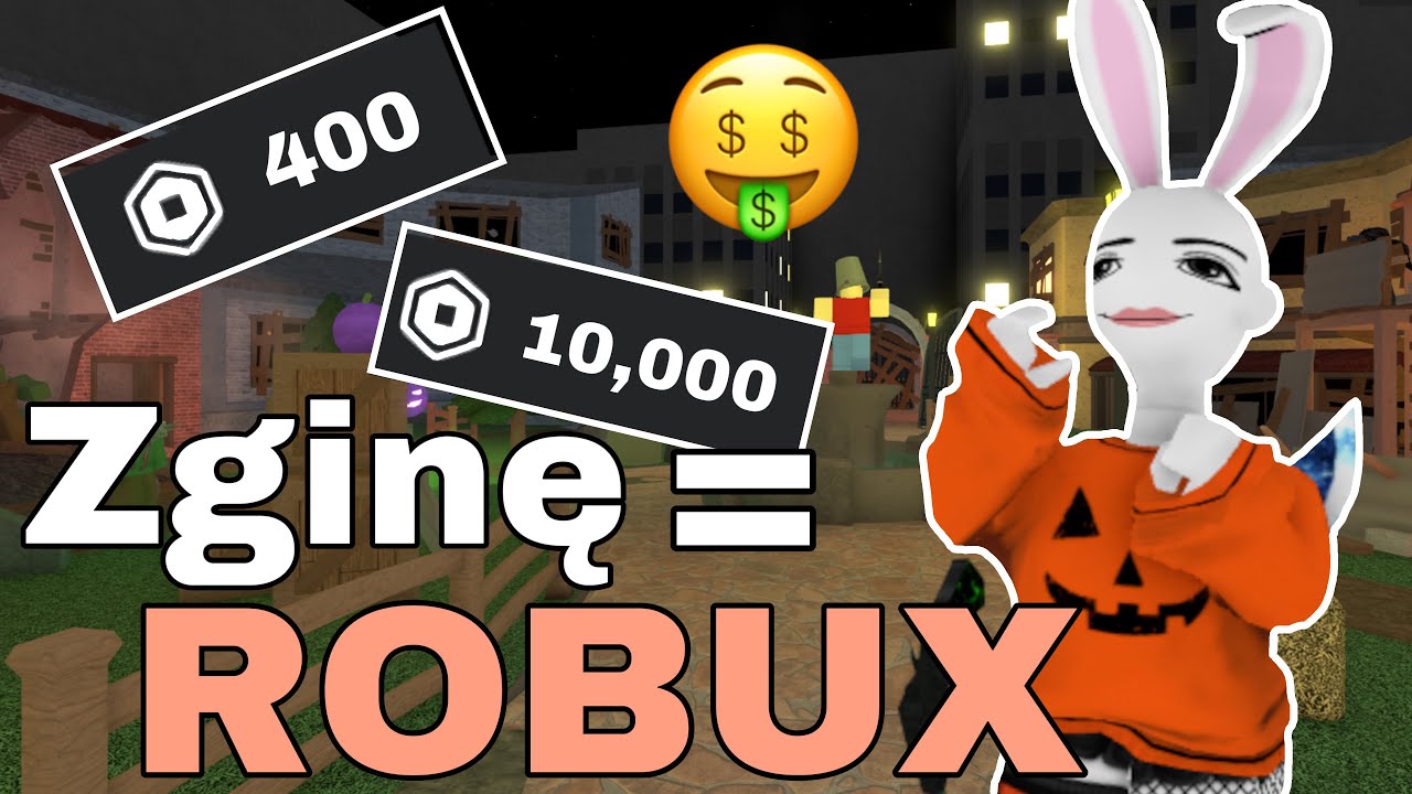 JEŚLI ZGINĘ PRZESYŁAM WIDZOM ROBUX | Murder Mystery 2