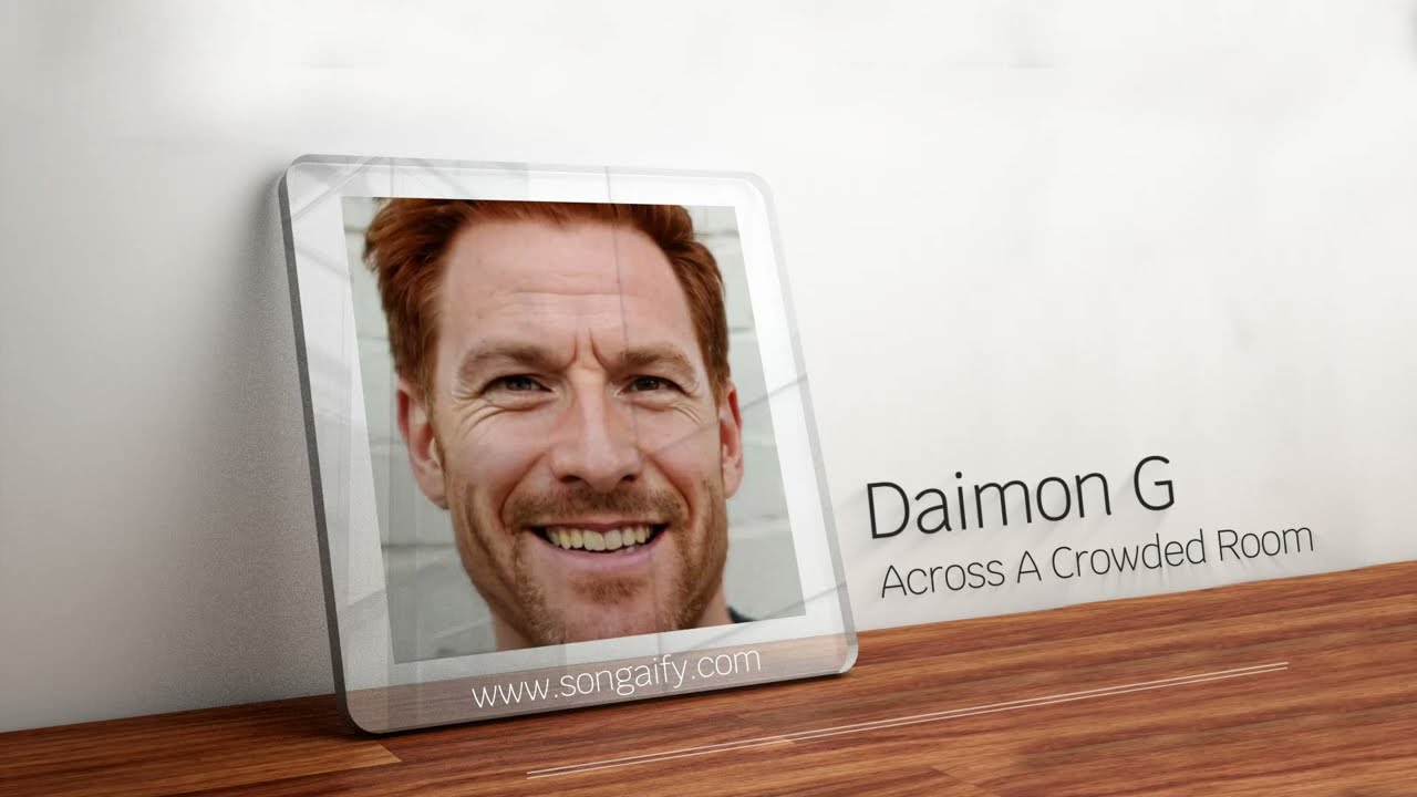 Daimon G - Across a Crowded Room #musicvisualization #musicvideo #popmusic #newsong #songaify