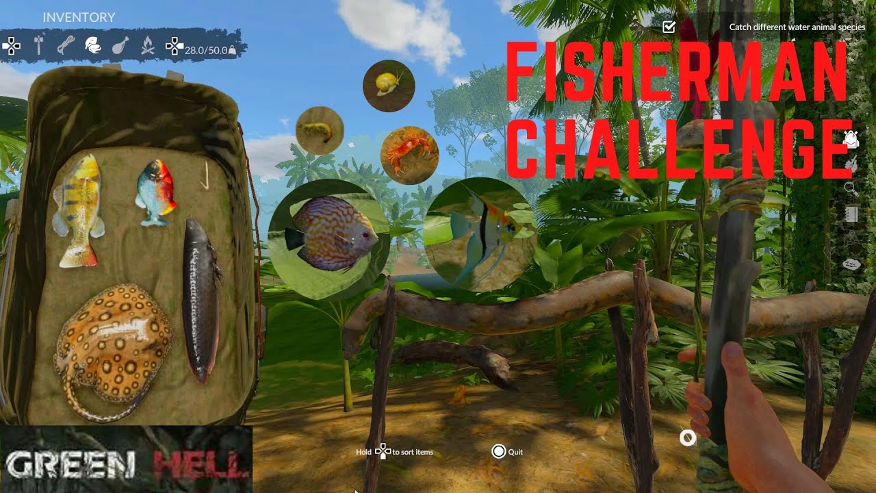 Green Hell /  Fisherman Challenge Guide / I'm Not Afraid of Any Work Trophy / Achievement 5/7