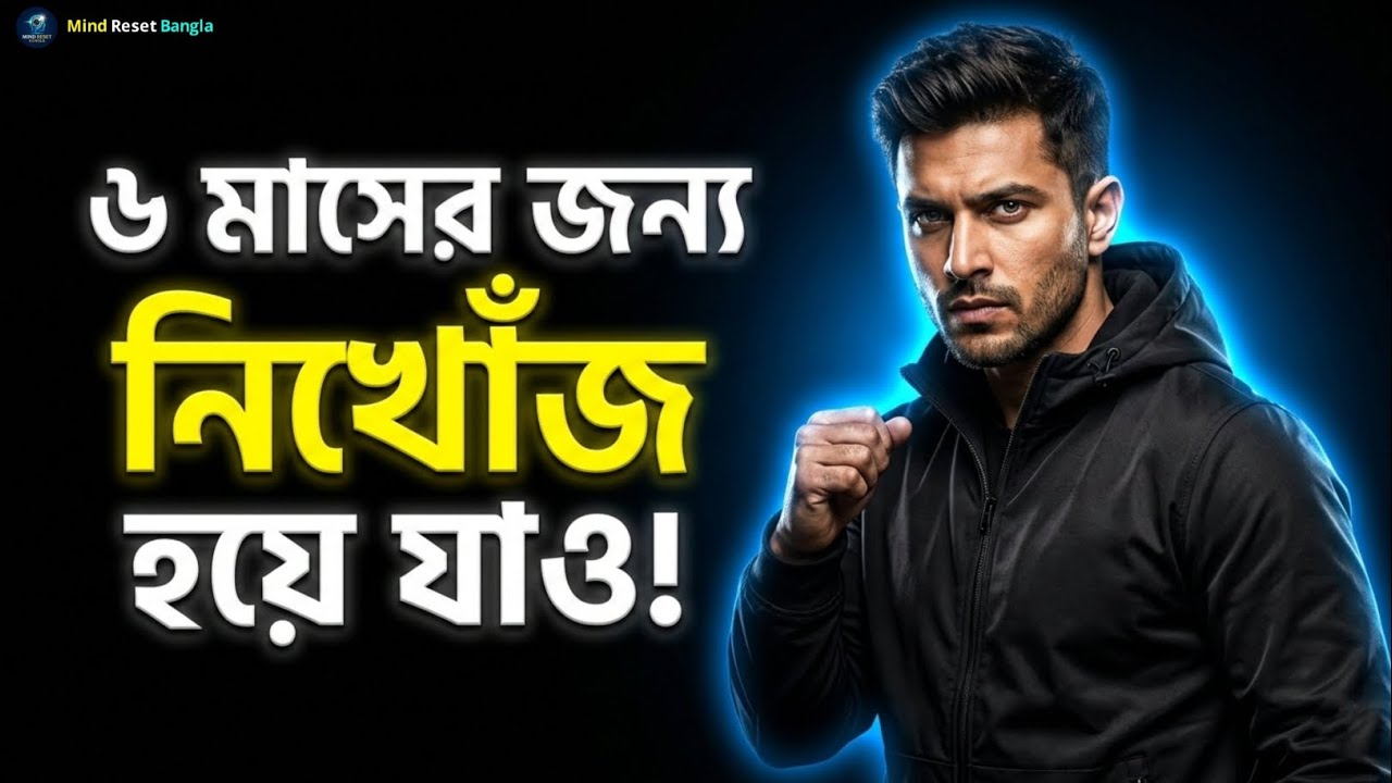  ৬ মাসের জন্য নিখোঁজ হয়ে যাও! | Disappear For 180 Days And Change Your Life | Bangla Motivation