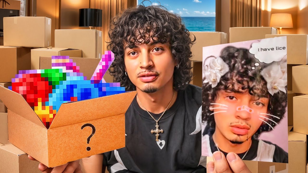 OPENING FAN MAIL FOR THE FIRST TIME…