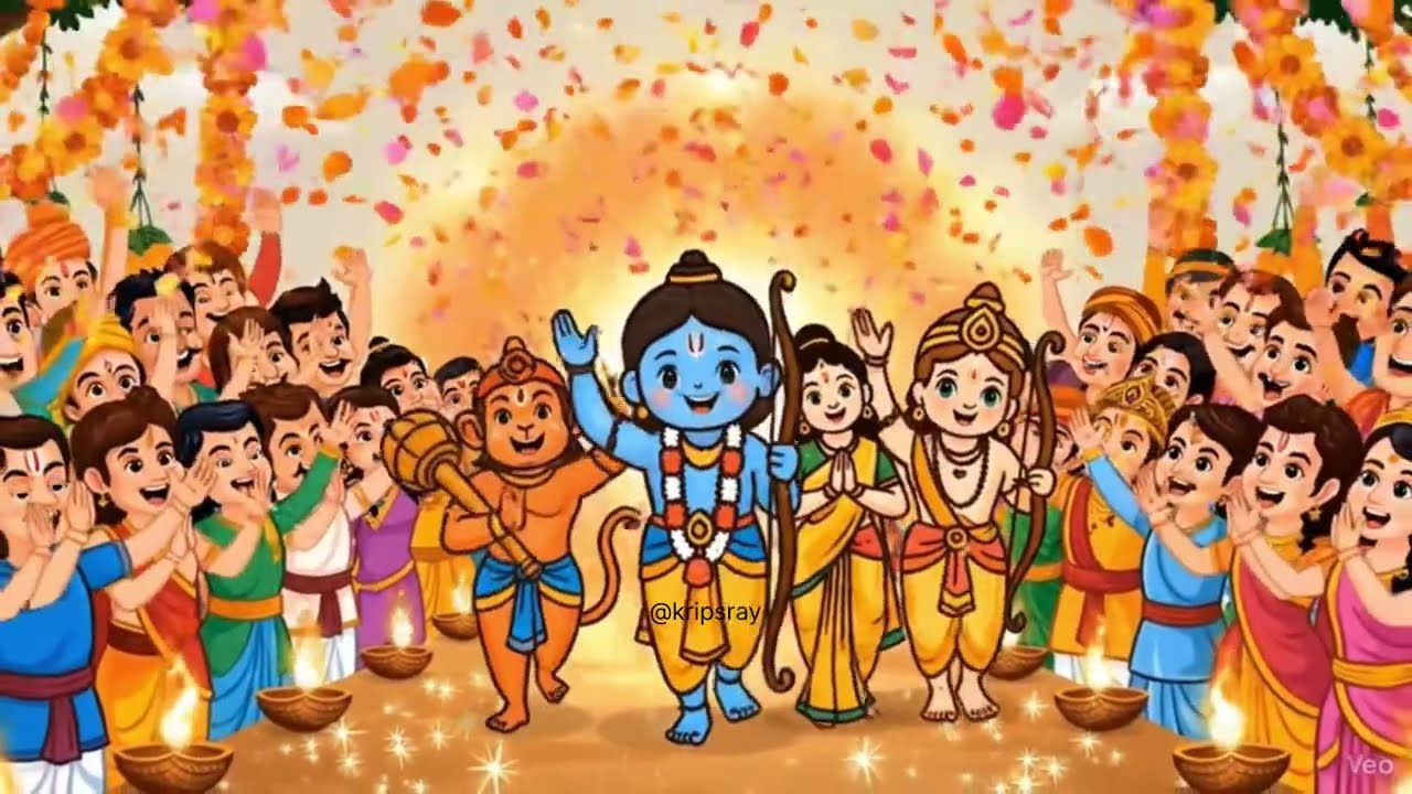🪔 Jai Shree Ram | Return of Lord Ram to Ayodhya | Diwali 2025 Celebration 🌸