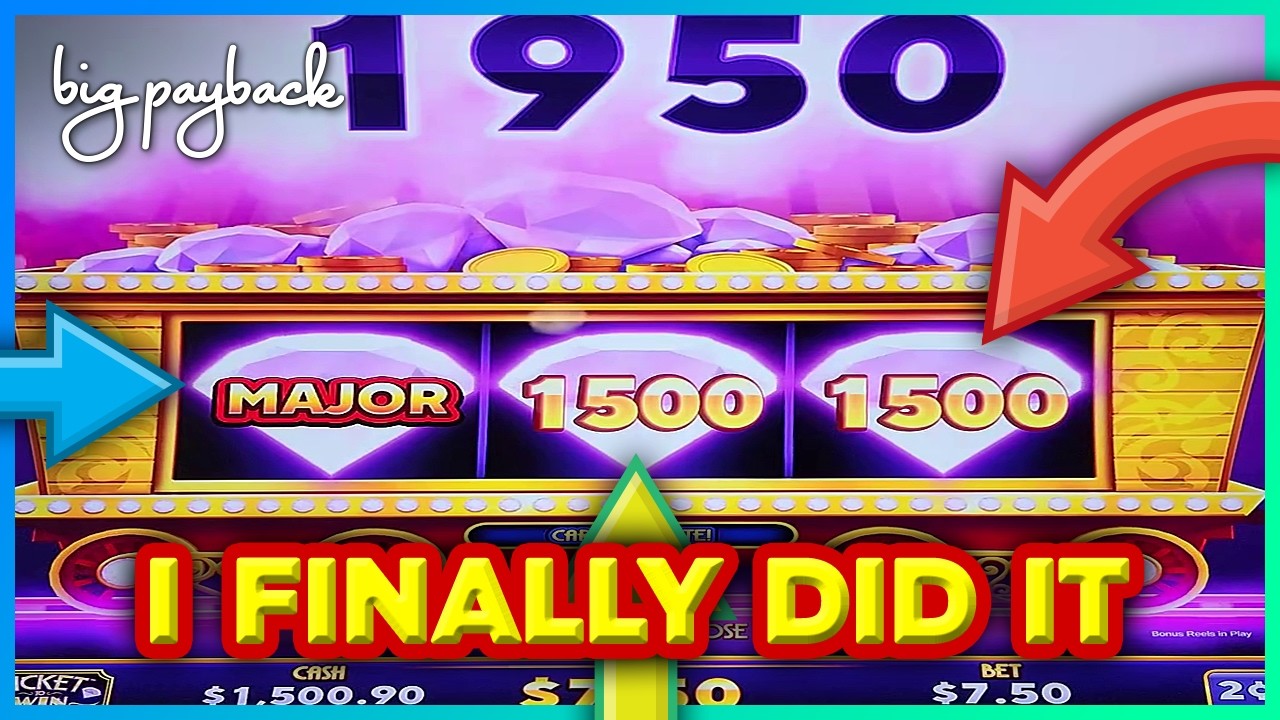 ULTRA RARE BONUSES &rarr; HUGE WIN on Ticket To Win Slots!