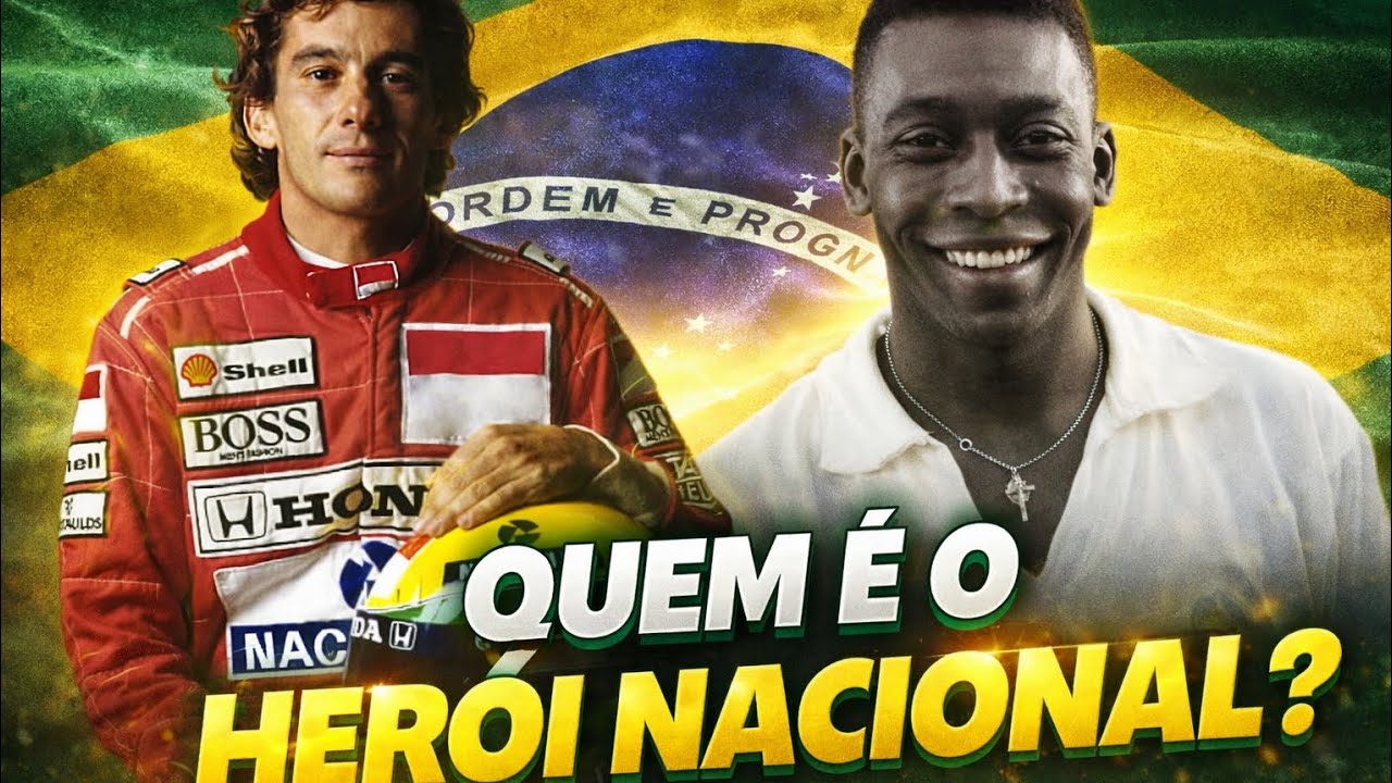 Ayrton Senna ou Pelé: Quem é o Verdadeiro Herói Nacional do Brasil? 🇧🇷