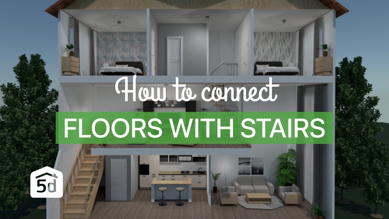 Connecting Floors With Stairs by Planner 5D