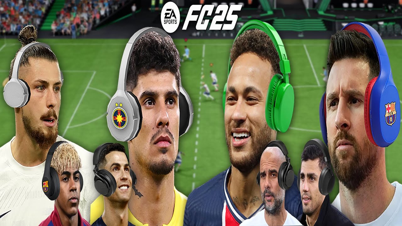 Coman & Drăgușin Joacă FC 25 - Echipa Coman & Drăgușin VS Echipa Messi & Neymar!