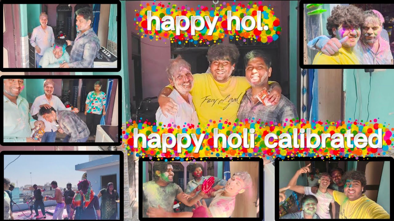  Holi celebrated the full vlog 😂 part-2 