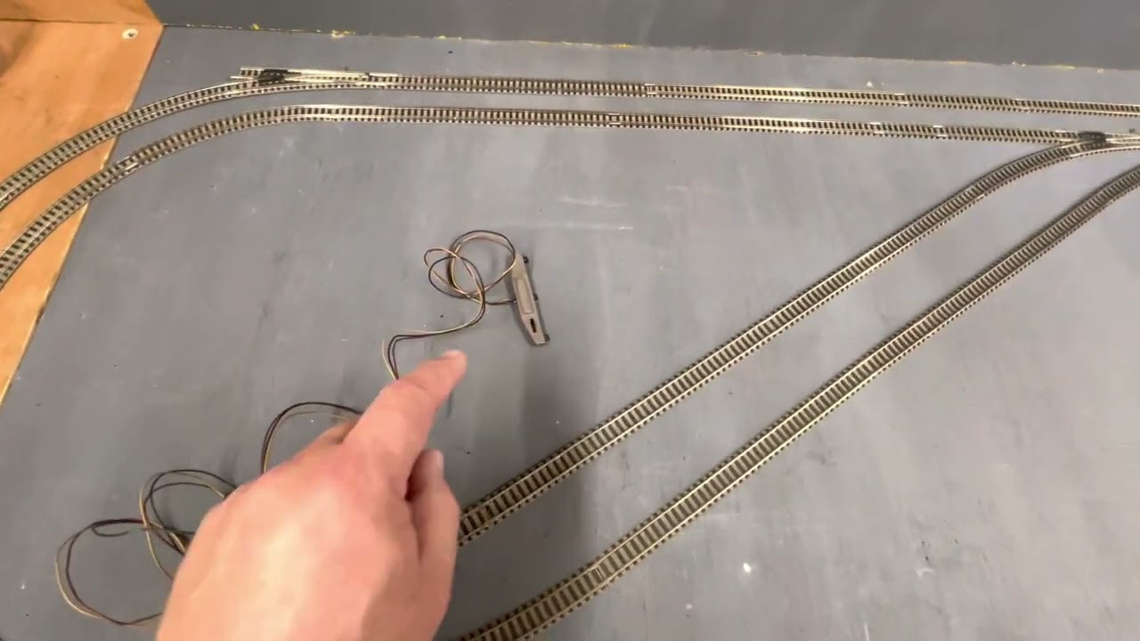 #1  - The Beginning - Fleischmann N Gauge Model Railway - Track planning and setting out - DCC