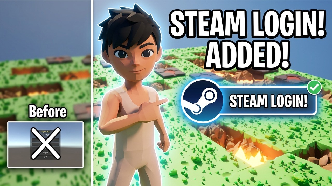 Growtopia 3D – Steam Login, Registration, and Server API Experiments