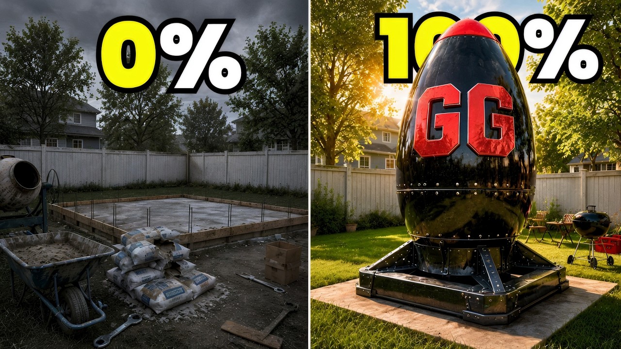Ich baue eine Atombombe in meinem Garten | 100% How to Make an Atomic Bomb in Your Garden