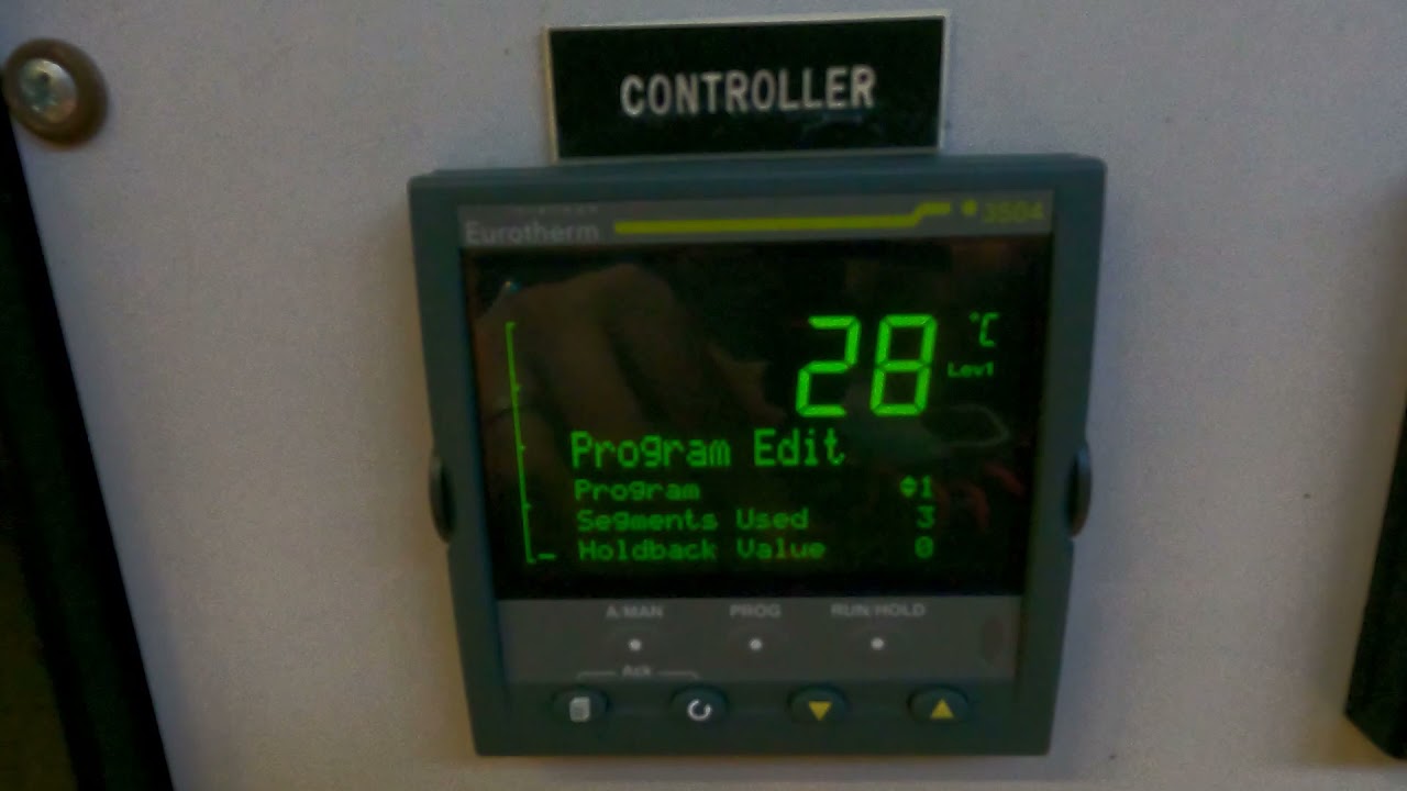 Tube Furnace Tutorial (Eurotherm Model 3504 Controller and CM Furnace)