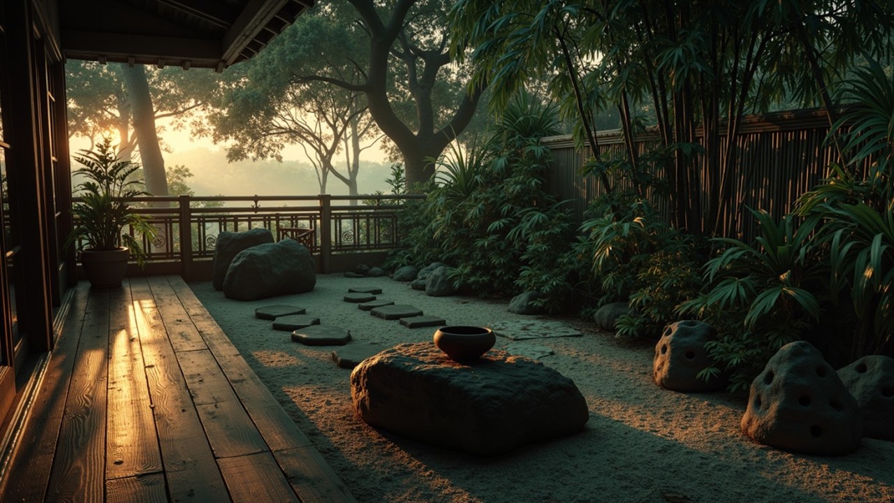 Relaxing Zen Garden Music 🌸 Japanese Shakuhachi Flute & Sakura Ambient Study Beats