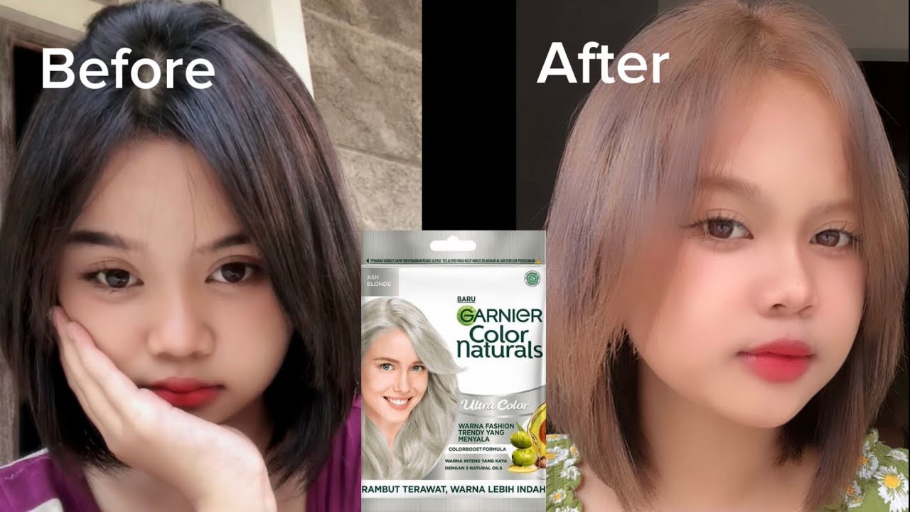 REVIEW GARNIER HAIR COLOR ASH BLONDE