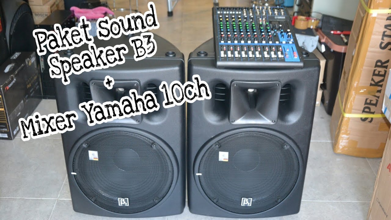 Sound Speaker Aktif 15inc Beta3 Murah !!