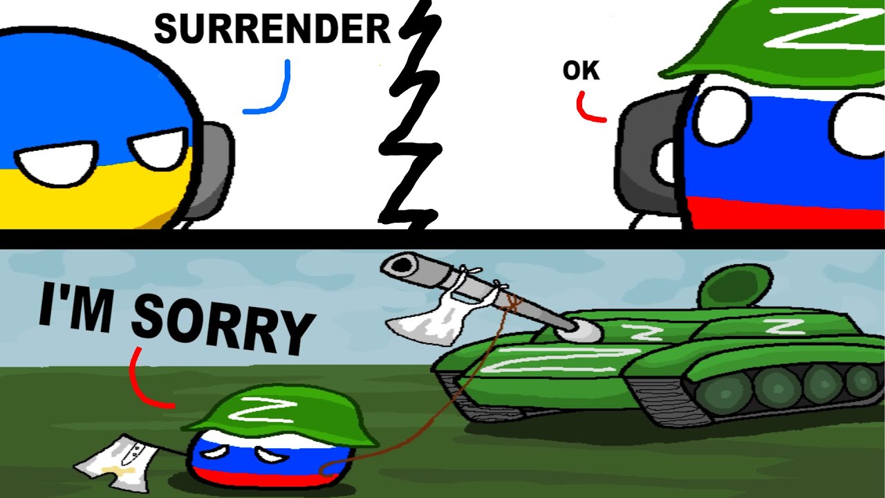 Время сдаваться... (Countryballs)