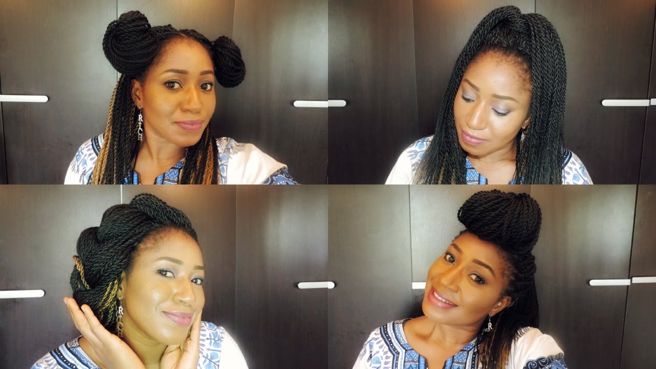 10 WAYS I STYLE MY SENEGALESE TWIST CROCHET BRAID