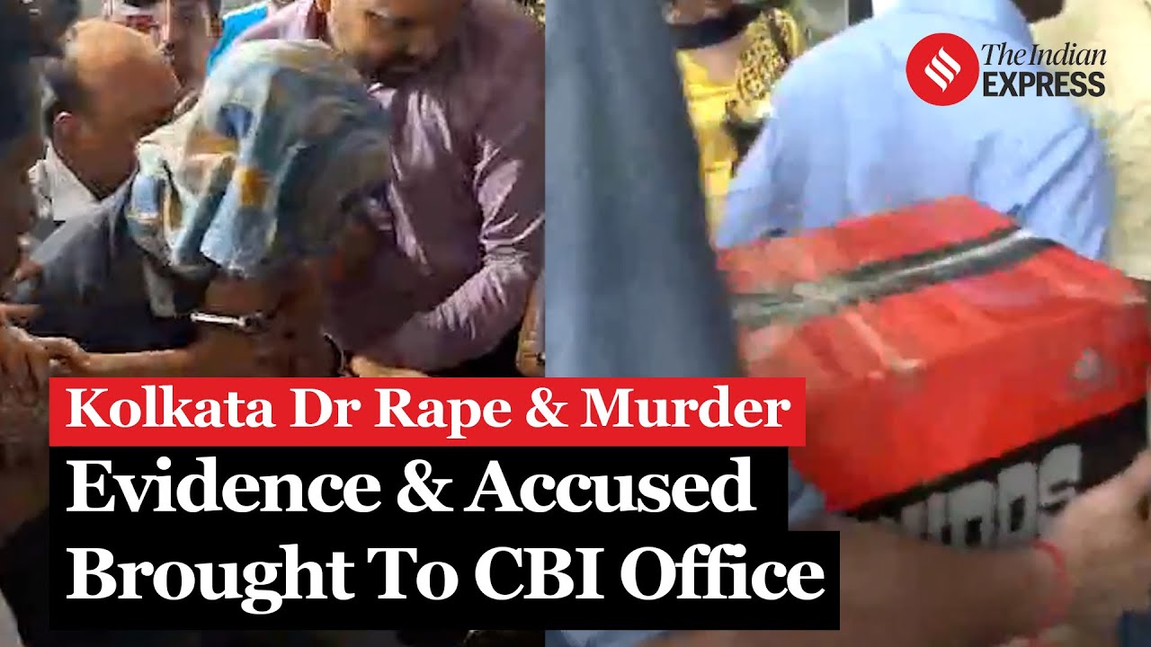 Accused Sanjoy Roy Brought to CBI Office in Kolkata As CBI Takes Over RG Kolkata Doctor Case