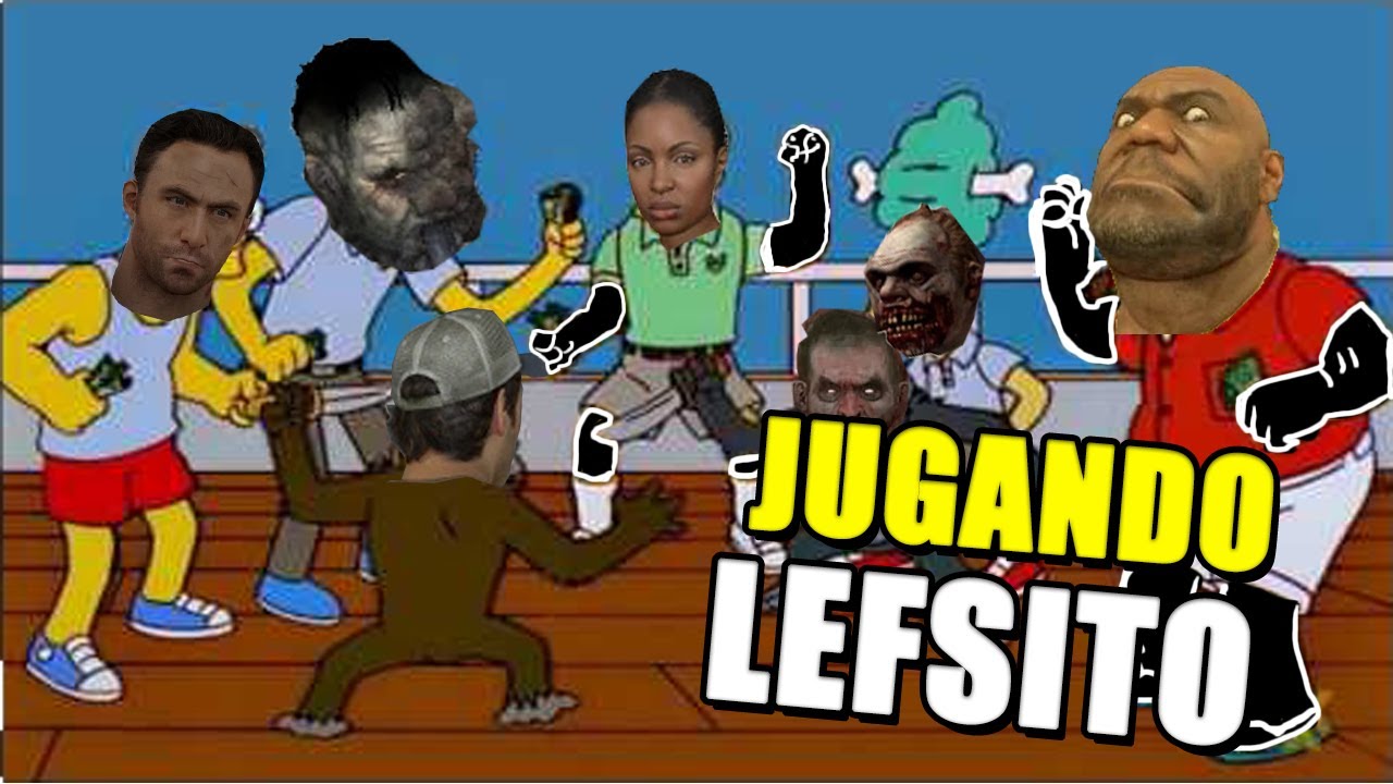 8 peruanos gritando como webones en Left 4 Dead