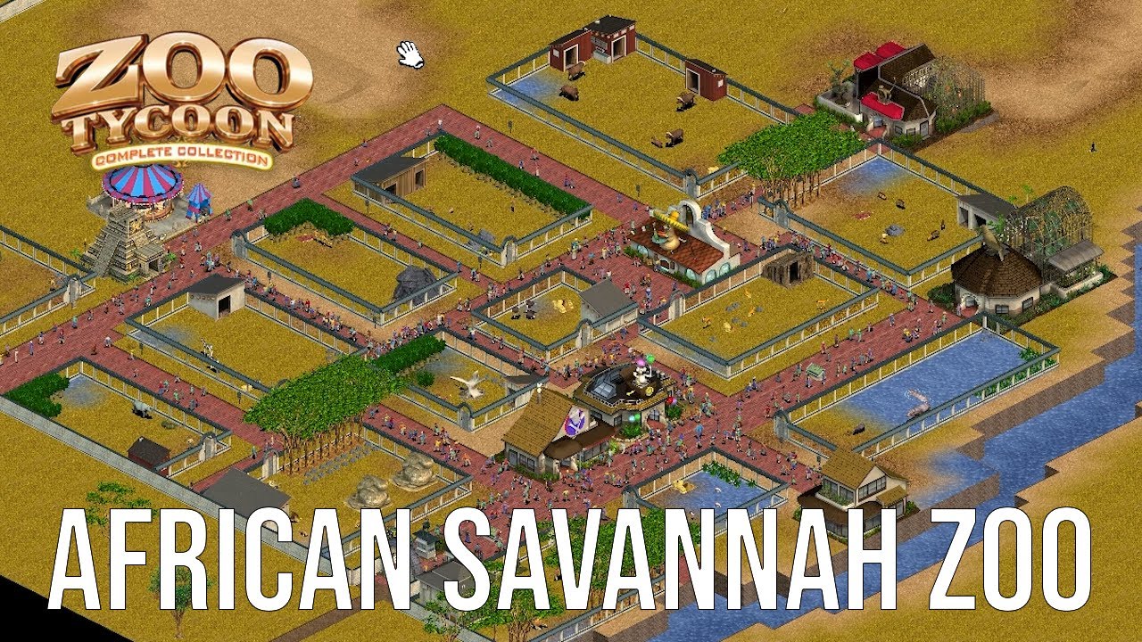Zoo Tycoon - African Savannah Park - Scenario 13 playthrough
