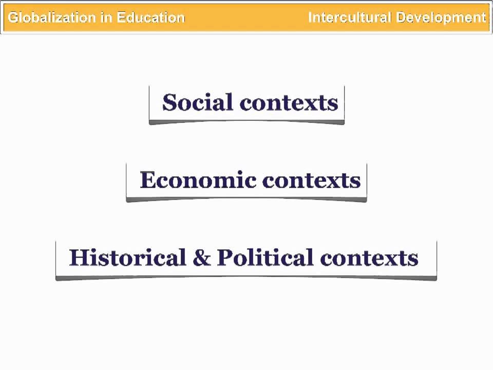 Globalization in Education: Intercultural Development