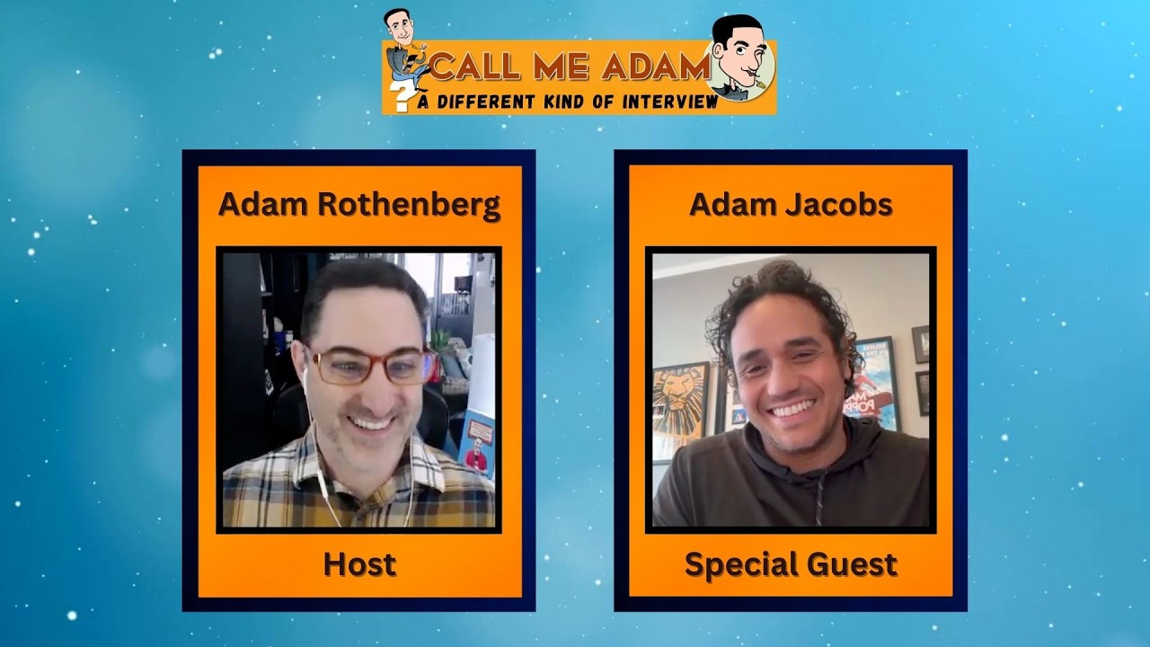 Adam Jacobs 2026 Interview - Broadway's Original Aladdin in Monte Cristo at the York Theatre in NYC