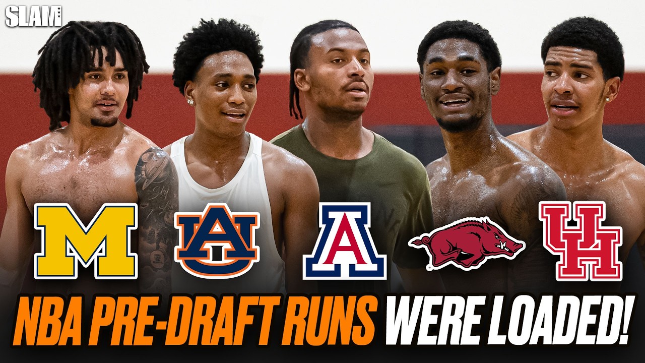 Inside NBA Pre-Draft Runs with Elliot Cadeau, Tahaad Pettiford, Chris Cenac, & MORE 🍿🔥