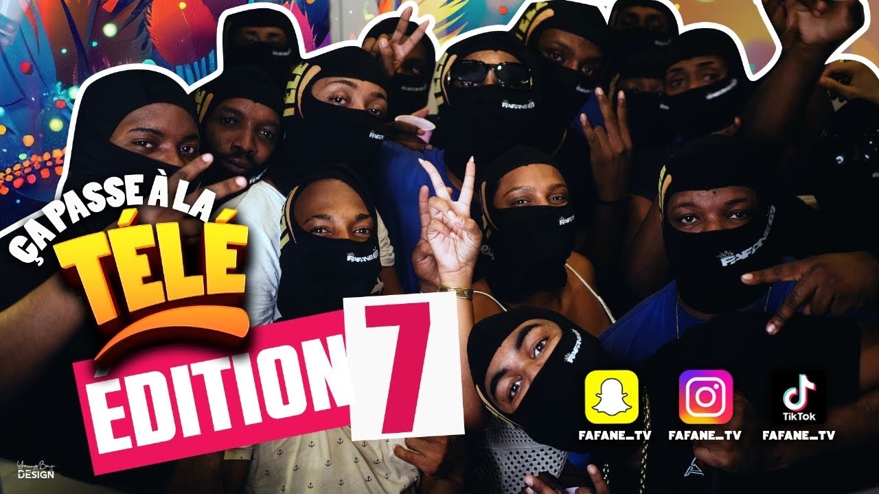 ÇA PASSE À LA TÉLÉ - EDITION 7 CARNAVAL ( HONEY BEES, LE DYL, YOZO, EL PERFECTO, TI COUBY, CHATIX )