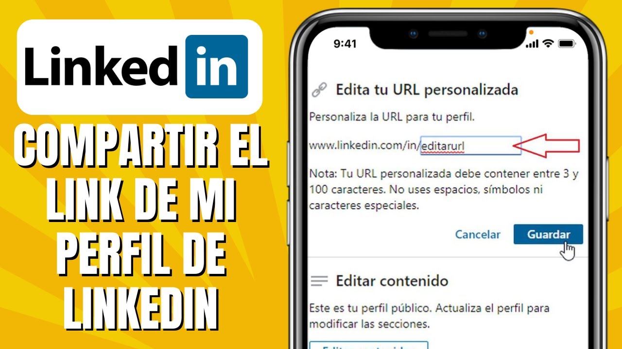 Cómo COMPARTIR El Link De Mi Perfil De LINKEDIN