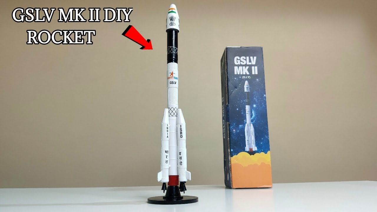 GSLV Mark II DIY Rocket Model Unboxing & Review - Chatpat toy tv