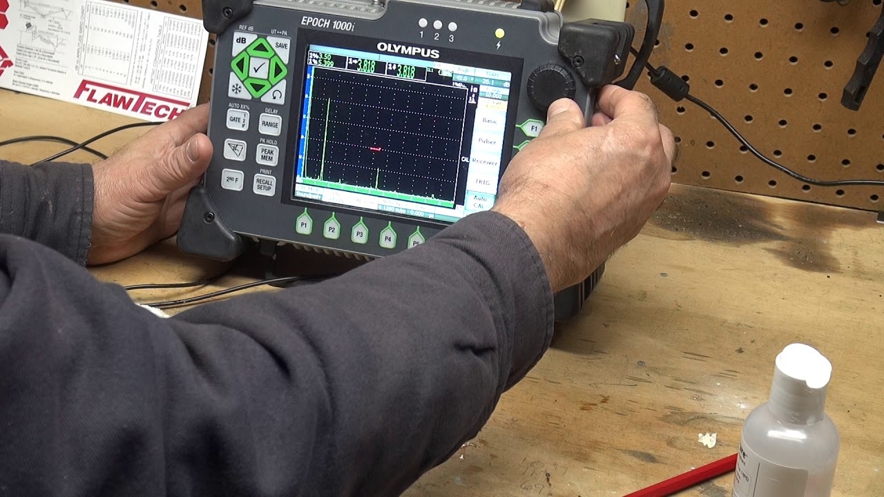 UT Angle Beam Calibration Using DSC Block