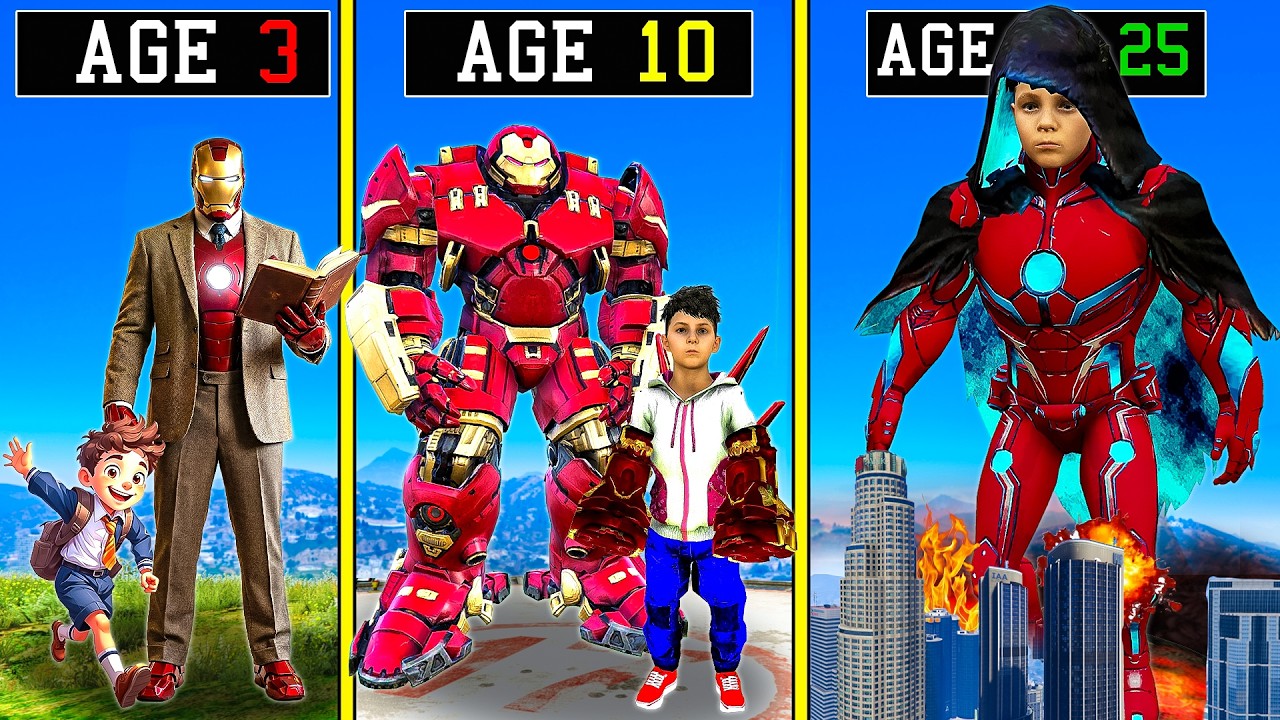 আমি JOIN করলাম IRONMAN এর টিউশন CLASS ! GTA 5