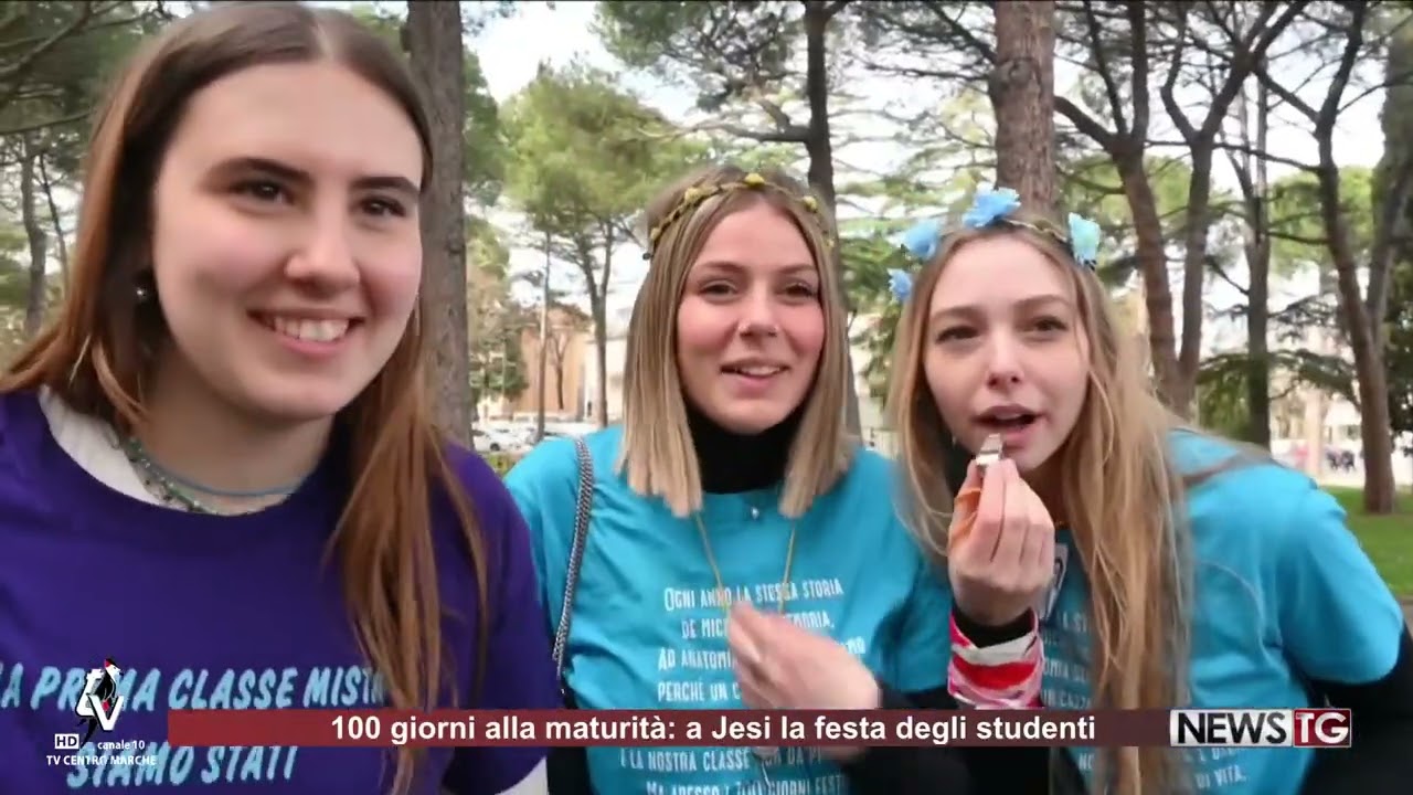 100 giorni alla maturità: a Jesi la festa degli studenti
