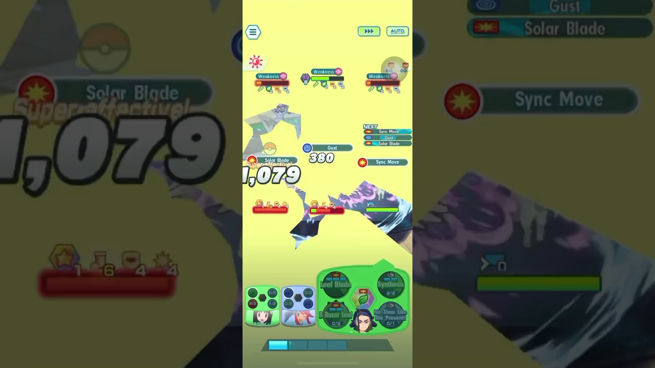 [12.5kCS]2 Blades of Grass going ham on Wallace - Part 2#pokemonmasters #Week153#Adaman