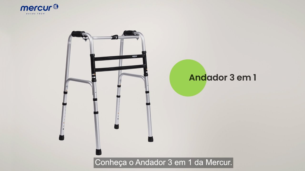 Andador 3 em 1 | Mercur