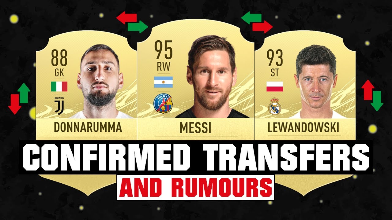 FIFA 22 | NEW CONFIRMED TRANSFERS & RUMOURS! 🤪🔥 ft. Messi, Lewandowski, Donnarumma... etc