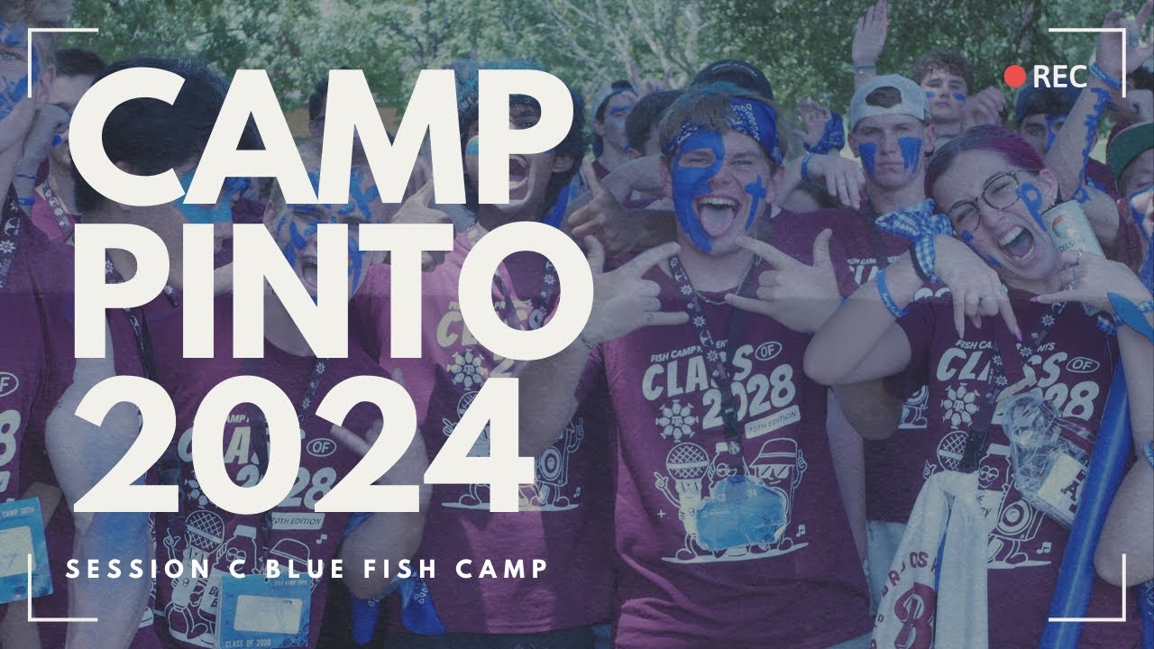 Camp Pinto 2024 Session C Blue Fish Camp Freshman