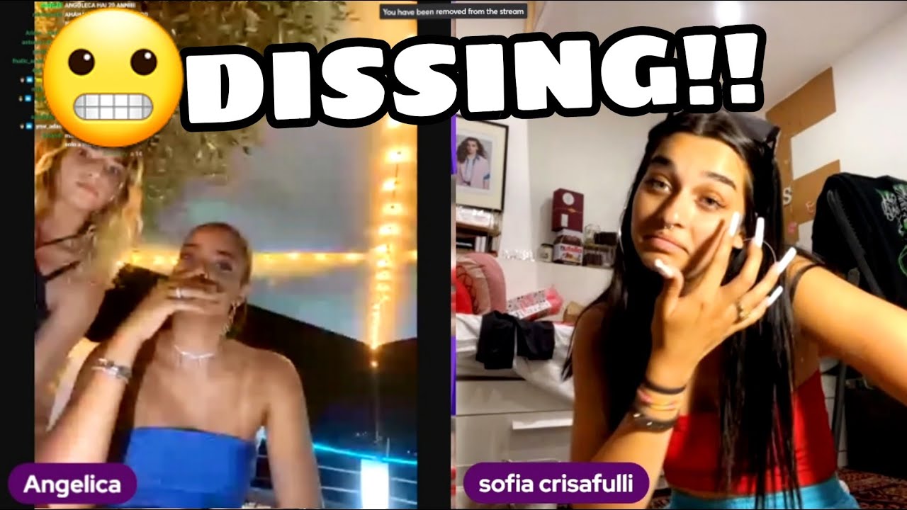 DISSING LIVE TRA SOFIA CRISAFULLI E ANGELICA!!