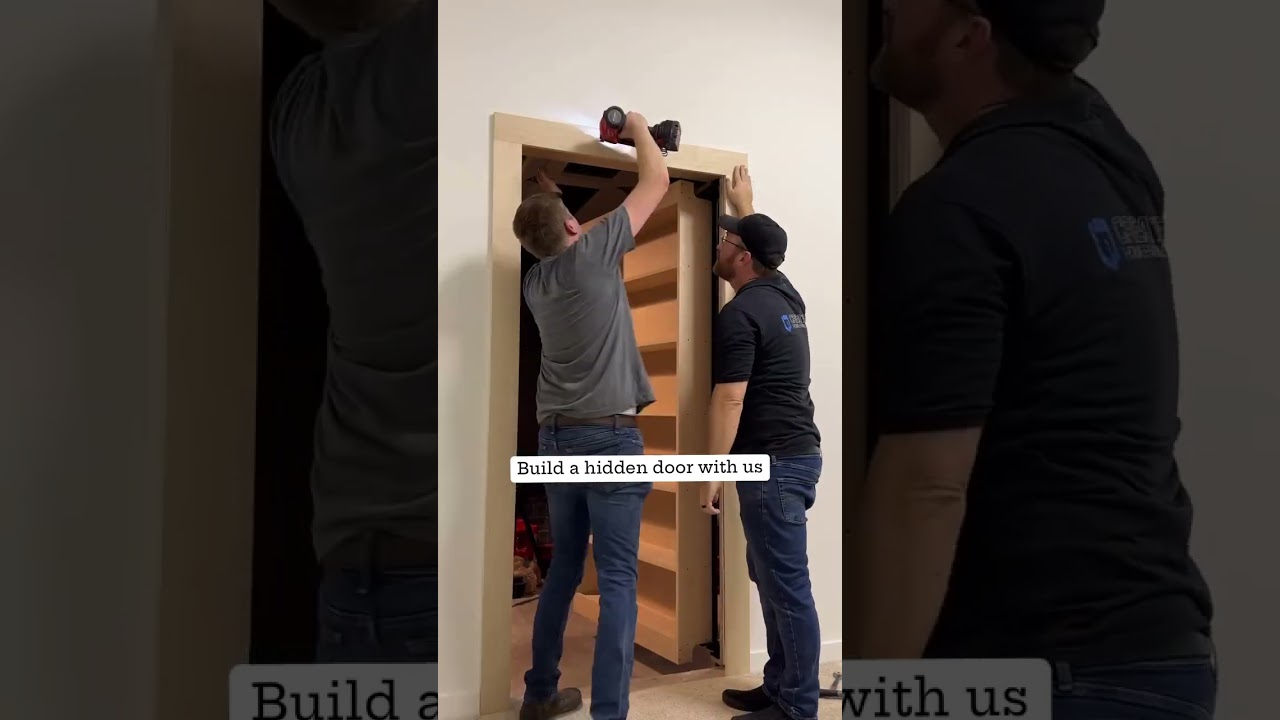 How to Build a Bookcase Secret Door with Hidden Door Store