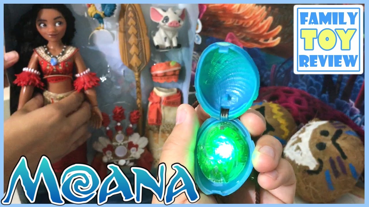 Disney Moana Singing Feature Doll - Badanamu Mimi Sings Moana Maui 모아나 마우이 바다나무 미미 Toy Review Vaiana
