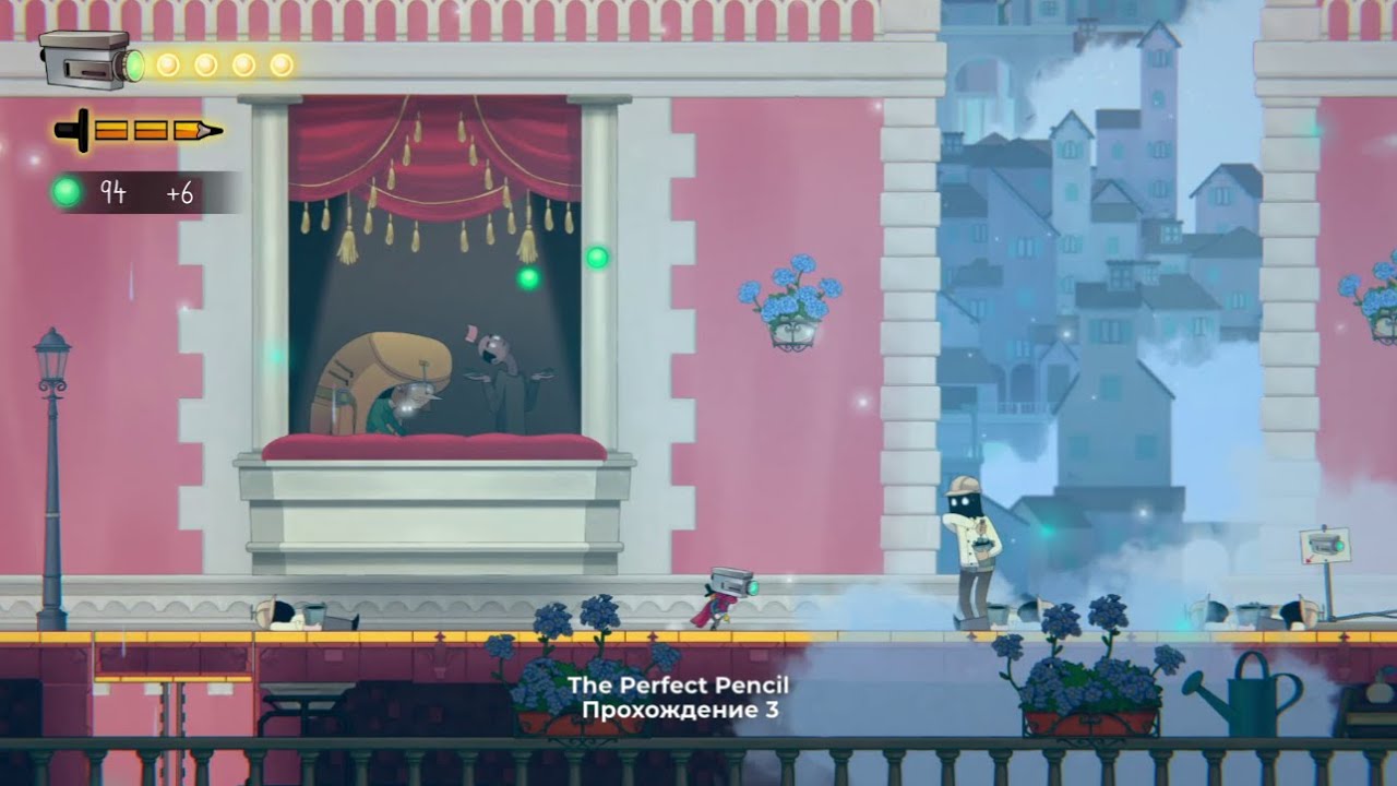 The Perfect Pencil| Кортонная стена| Обзор прохождение 3