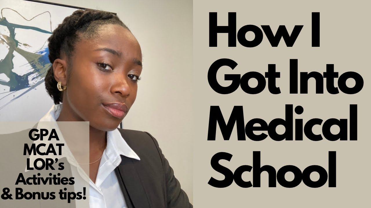 How I Got Into Medical School w/ SCHOLARSHIPS!