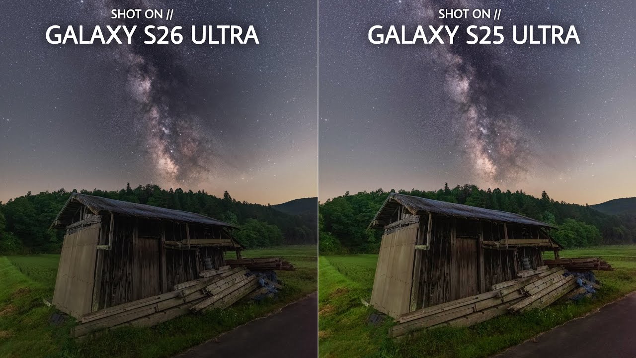 Samsung Galaxy S26 Ultra VS Samsung Galaxy S25 Ultra | Night Mode Camera Test 