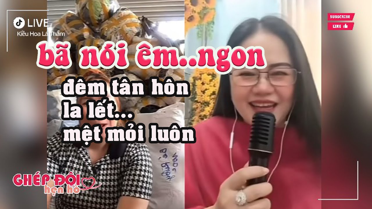 Thắm ghép đôi. Bã nói đêm tân hôn 