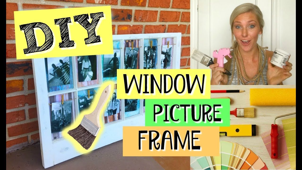 DIY | Vintage Window PICTURE FRAME
